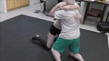 Monroe & Lizzy gegen Jeff Real Mixed Wrestling snapshot 6