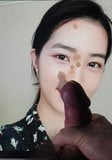 Koreanische Ansagerin Kang Ji-Young, Sperma-Tribut snapshot 4
