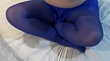 Blue Nylons & Choco Condom snapshot 1