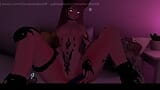 Shy girl fucks her pussy with new toy she got in the mail  VRChat snapshot 13