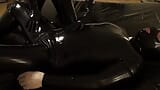 Latex Danielle and her army cumshot session. Full video second angle snapshot 1