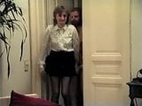 Austrian wife whoring around in black stockings snapshot 1