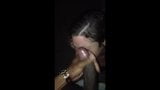 Grande cazzo nero facciale per prostituta brasiliana in videobooth snapshot 5