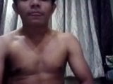 Cute Muscled Malay Guy Jerkoff snapshot 2