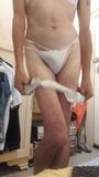 Panty boy in his bedroom snapshot 8