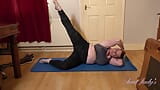 Auntjudys - la formosa bbw matura bbw rachel- allenamento yoga cattivo snapshot 7