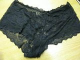 MIL's Black Lace Panties Need Cum Dump snapshot 1