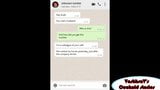 Cuckold-Ehemann bekommt WhatsApp-Video snapshot 1