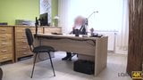 LOAN4K. Russian girl rides dick of loan agent in his office snapshot 4