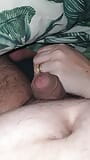 Step mom hand slip into step son balls and play with them snapshot 9