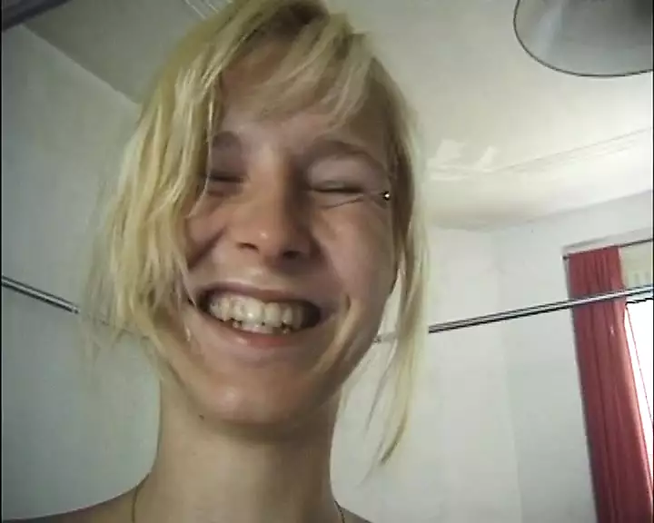 I film my uncle and the blonde Ilona one of his naughty