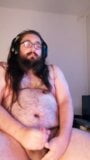 Fat bear masturbates and cums on his chest snapshot 6