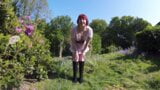 Posing outdoors in Wench Outfit snapshot 1