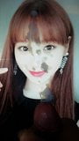 IZONE chaewon cum tribute snapshot 4