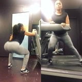 Extremely Sexy Latina Wobbles Her Jiggly Booty On Treadmill! snapshot 10