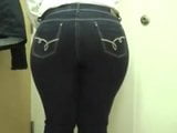 Mary Jane seluar jeans pantat besar snapshot 9