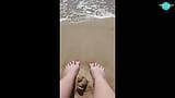 Pinky Pussy with Sand between her Toes snapshot 15