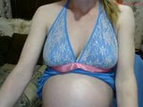 high pregnant webcamgirl strips snapshot 6