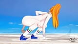 Nami de one piece es penetrada en una playa snapshot 9