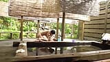 On Vacation, In An Open-Air Bath, He Takes Advantage Of The Remoteness To Have His Way With His Stepsister 2 snapshot 22