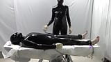 Mrs. Dominatrix and her experiments on a slave. Second angle. Full video snapshot 4
