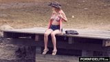 Pornfidelity Iris Rose, ragazza vivace in bikini, viene sborrata dentro snapshot 3
