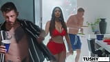 TUSHY Curvy goddess Violet Myers double penetration debut snapshot 3