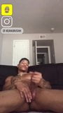 性感的年轻黑人 snapchat 表演 snapshot 5