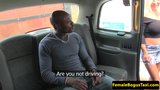 British cabbie cockriding black dick in taxi snapshot 4