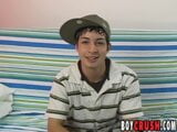 Adorable young amateur Brice Summers jerks off and cums solo snapshot 4