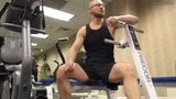 MUSCLE NERD JERKOFF AT GYM snapshot 1