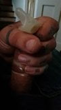 wanking in used condom snapshot 9