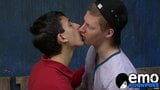 Versaute Emo-Twink-Schwanzlutscher haben eine intensive Ficksession snapshot 1