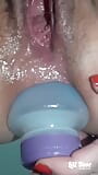 Inserting the water bottle into my ass snapshot 13