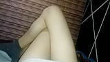 IN MY HORNY BED WITHOUT UNDERPANTS - Do you like my legs? snapshot 3