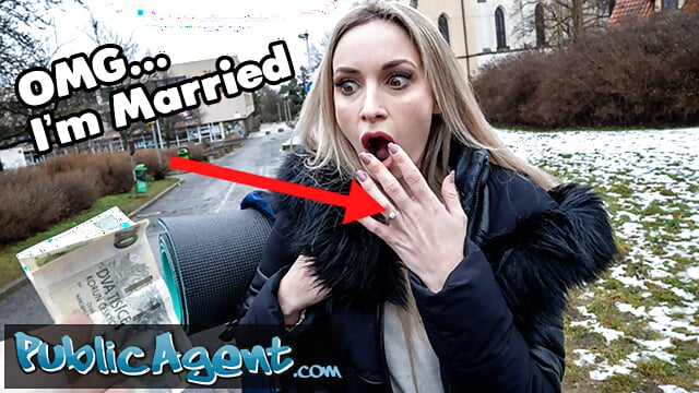 A public agent who is married to a stunning blonde babe has passionate sexual intercourse with an unknown man, whose enormous penis makes her orgasm like never before.
