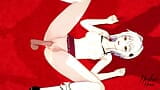 Koneko Toujou este penetrată după masturbare - Hentai 3D snapshot 18