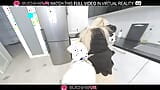 Śliczna blondynka pokojówka Lina Shisuta ssanie i ruchanie z czarnym kutasem. snapshot 9