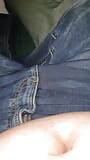 Step son pulled down jeans and let step mom handjob his dick snapshot 8