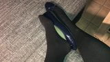 Me in pantyhose and ballet flats snapshot 9