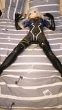 Kigurumi latex bondage vibrator snapshot 9