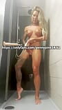 British Girl Sucking Dildo While Taking Shower in Her Step-Brother's Washroom snapshot 8