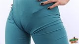 Amazing Body Brunette Babe Exposing Cameltoe, Big Ass Yoga snapshot 2