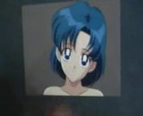 Cum on face Sailor Mercury snapshot 2