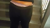 Negro bbw con gran trasero olas bbc en escalera y consigue creampie snapshot 20