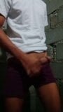 Jack looks yummy in white tshirt,  handjob again snapshot 6