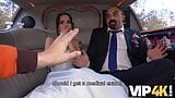 VIP4K. Bride permits husband to watch her having ass scored in limo snapshot 7