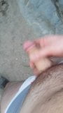 Jerking and Cumming at the River in a Jockstrap snapshot 1