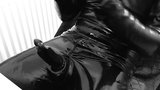 Masturbate in Black Latex Catsuit II snapshot 3