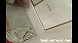 Simpson Twin Toilet Play and Masturbate snapshot 13